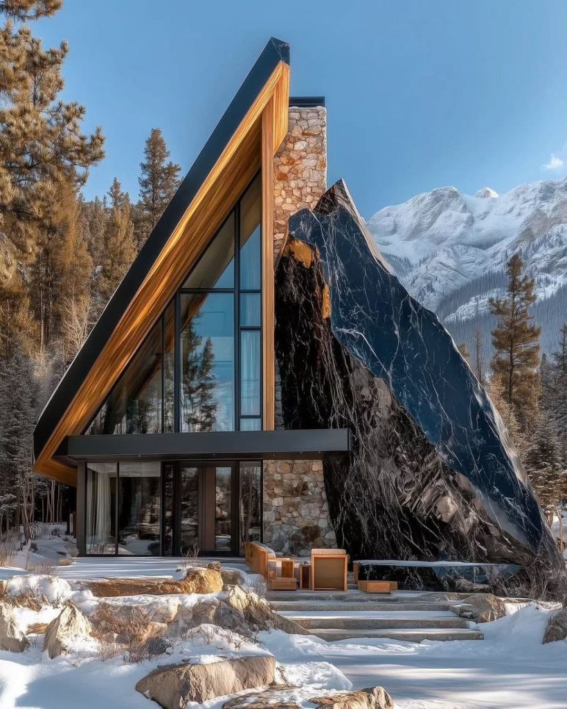 A Cabin in the Cradle of Mountains