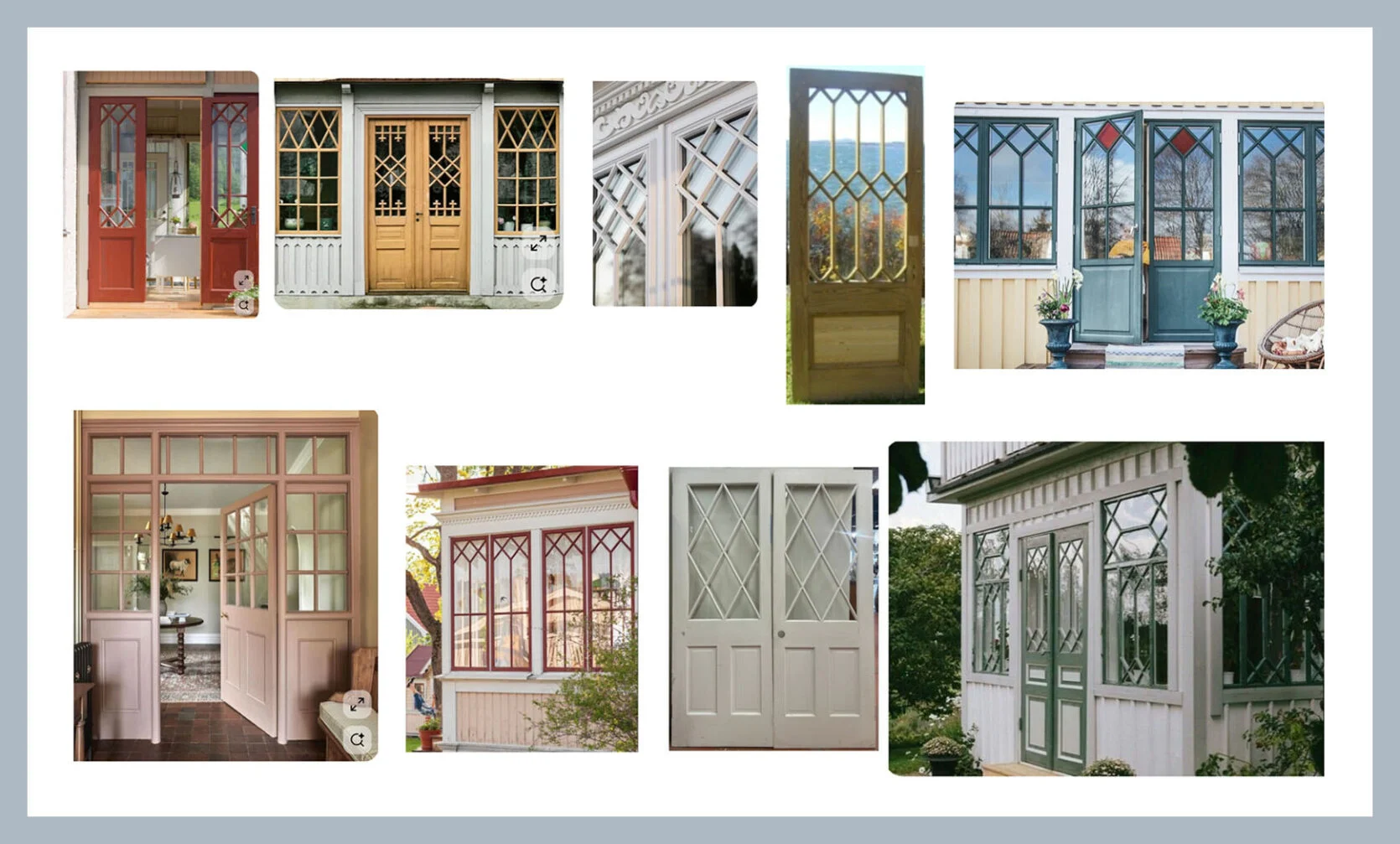 the guest cottage what do we do with the sliding train rack door 4 train rack door