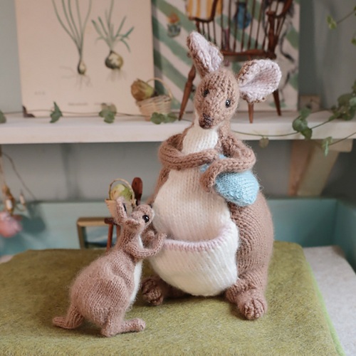 lifelike knitted animal toys free patterns