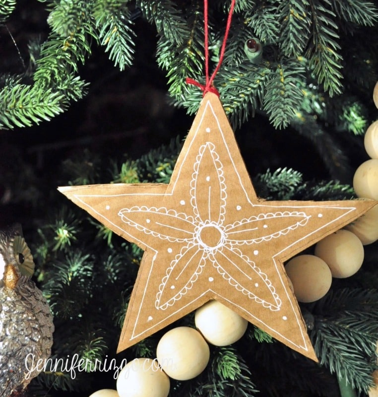 amazing and easy christmas craft paper ideas 13 recycled cardboard christmas ornament stars