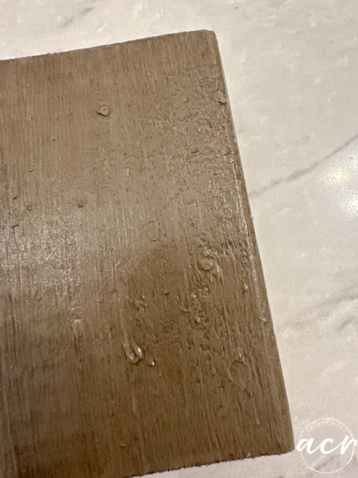 paint a wood look finish 6 paint and stain on a wood block