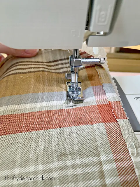 pillows with Pottery Barn napkins