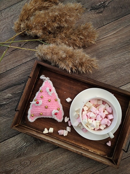 knitted pocket christmas