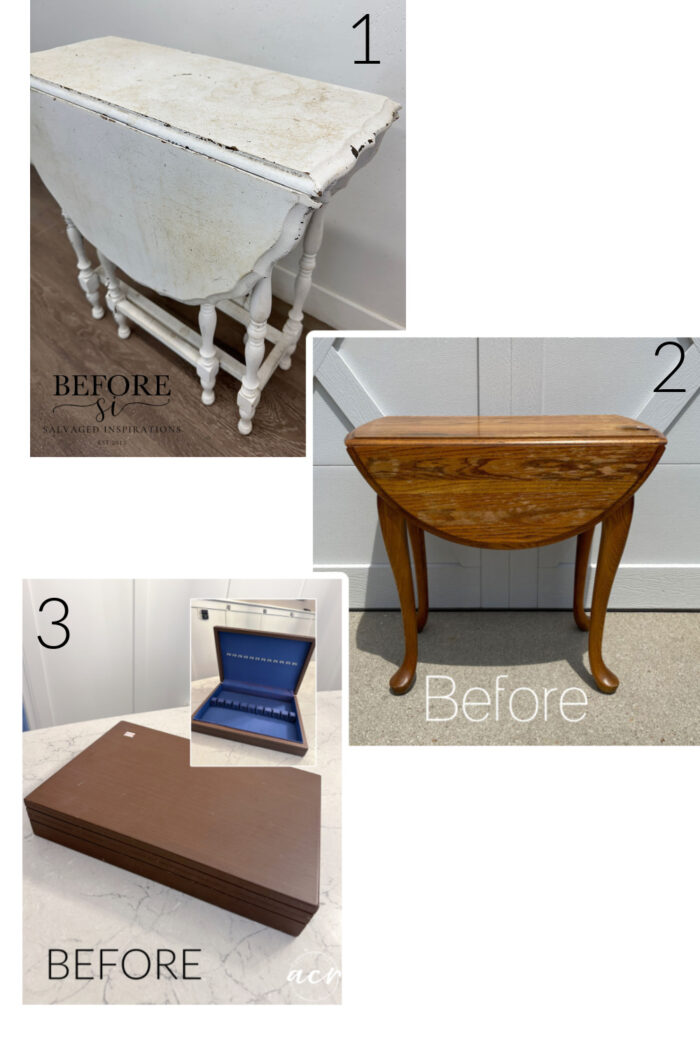 trashy treasures before