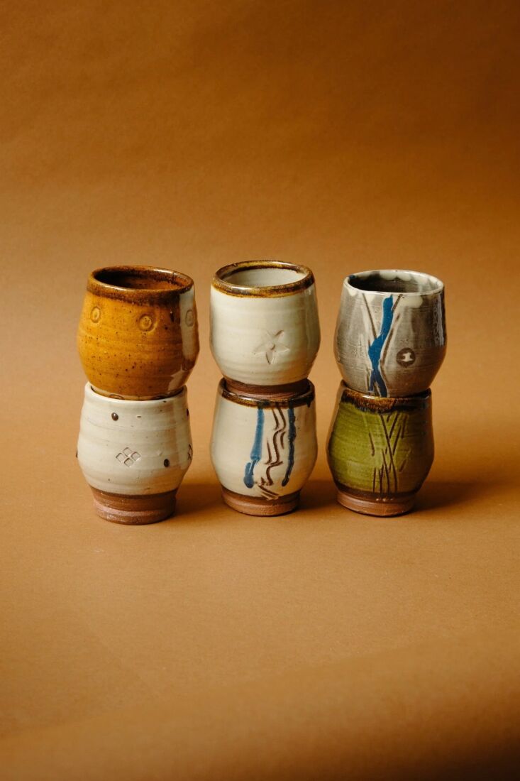 of the earthenware drinking vessels by ceramicist josh williams, i have my eye  30