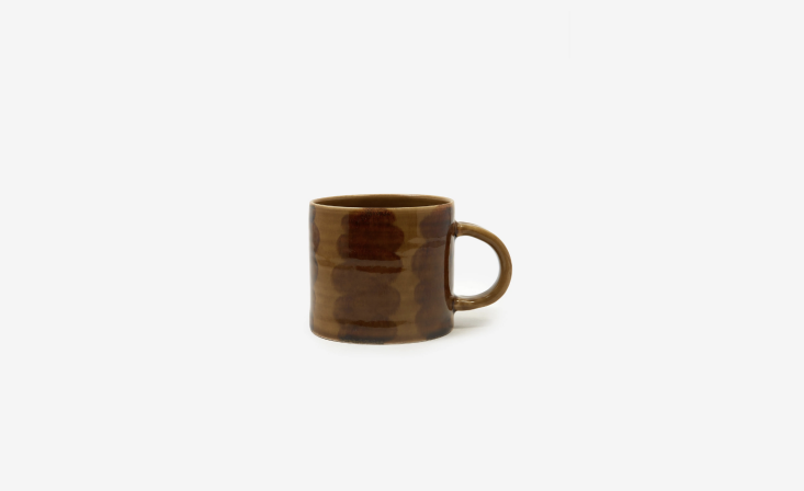 the honey wiggle mug by maker paige mitchell is $42 from goodhood. 33