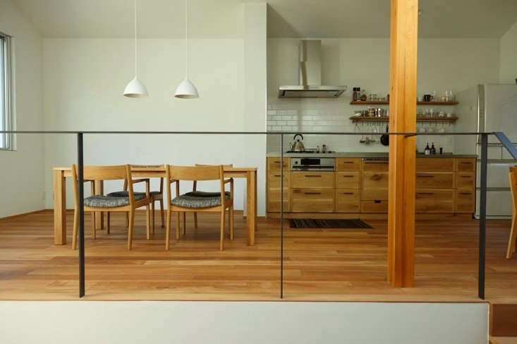 the kitchen and the adjacent dining area in a neutral palette. the joinery kitc 22