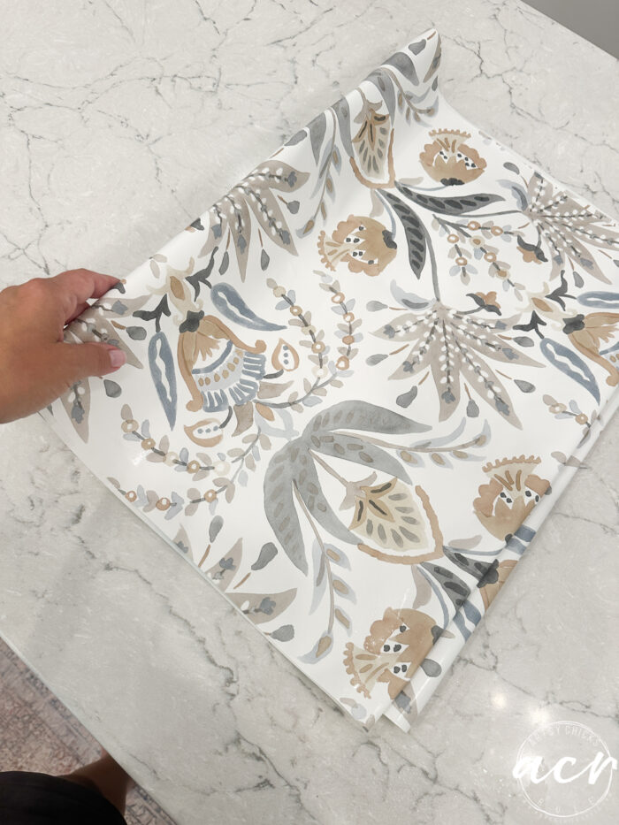 hanging prepasted strippable wallpaper artsy chicks rule 5 folded wallpaper