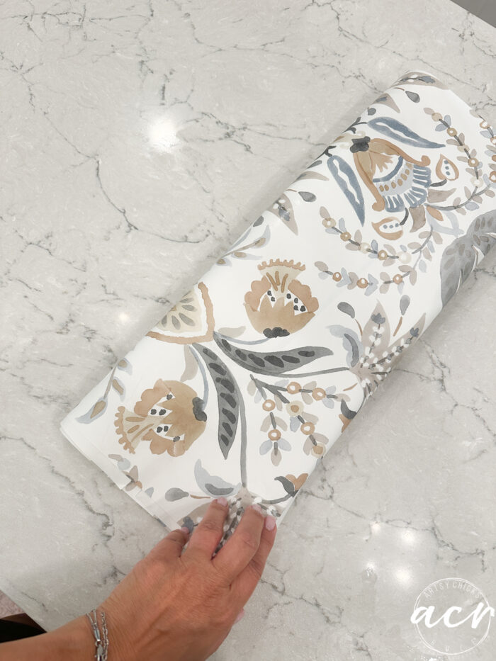 hanging prepasted strippable wallpaper artsy chicks rule 6 folded again wallpaper