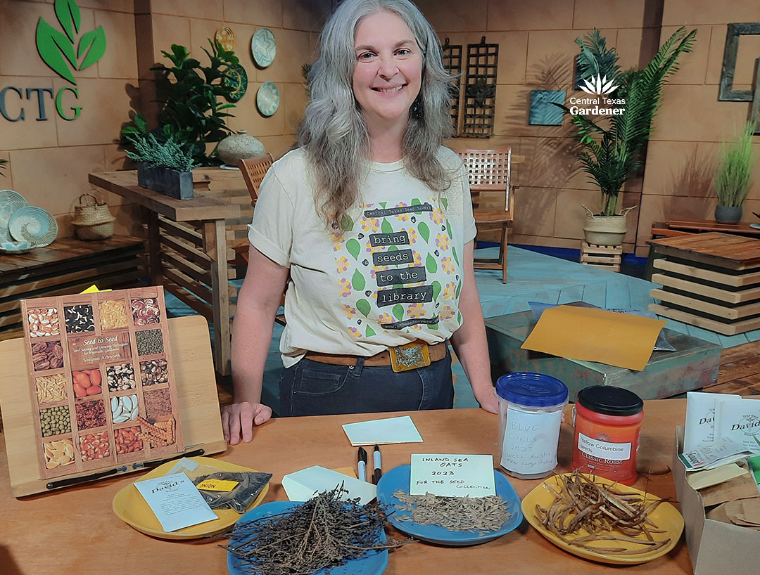 prairie up benjamin vogt new episode 11 colleen on ctg set behind table of seeds and books