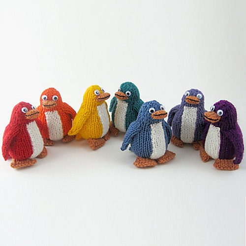 amazing penguin pals free knitting patterns