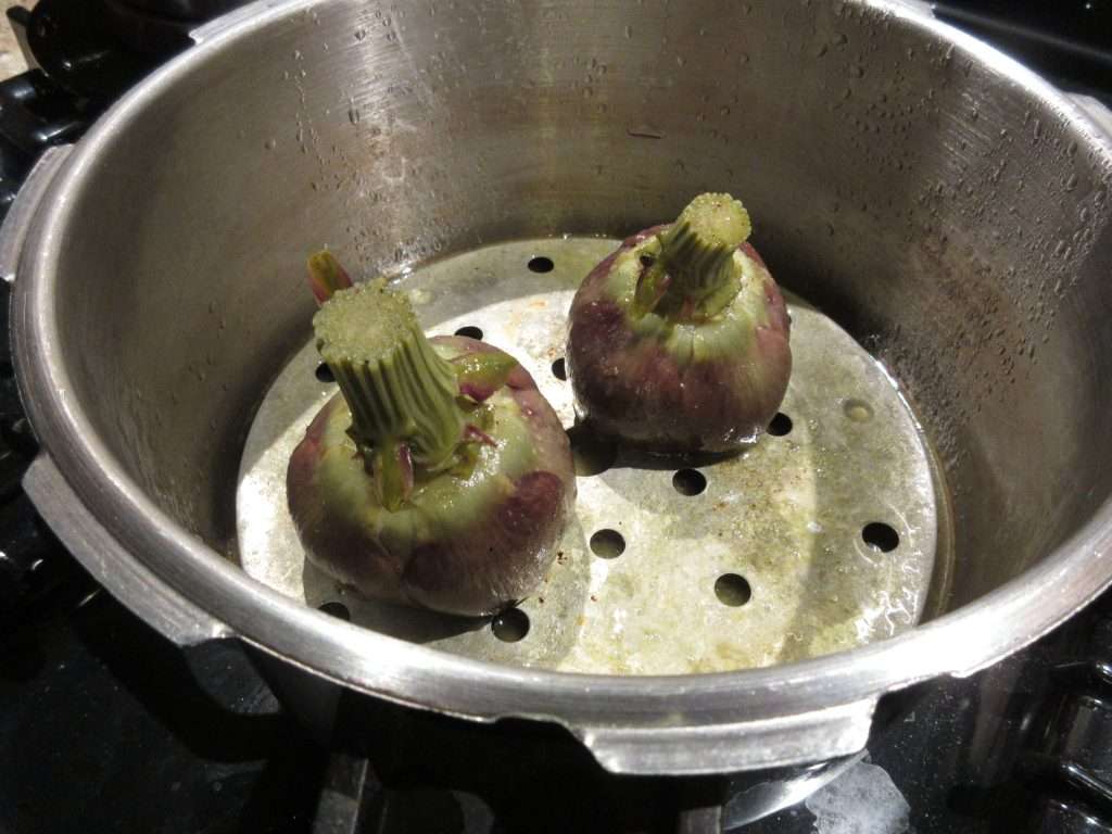 how cook artichokes