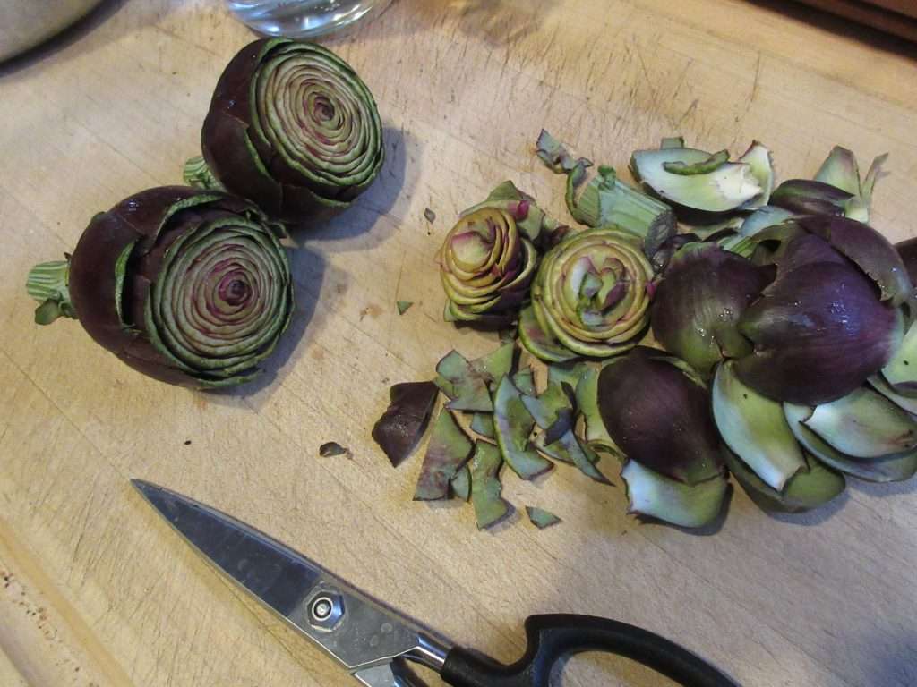 how cook artichokes