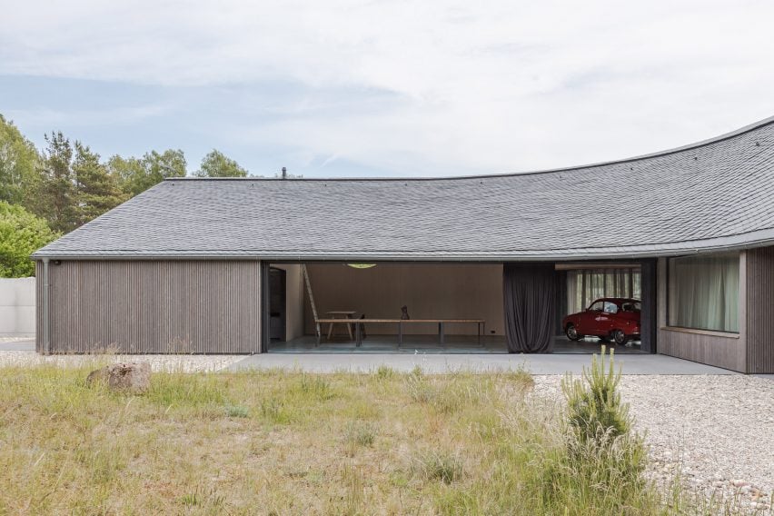 view of the pāvilosta house by made