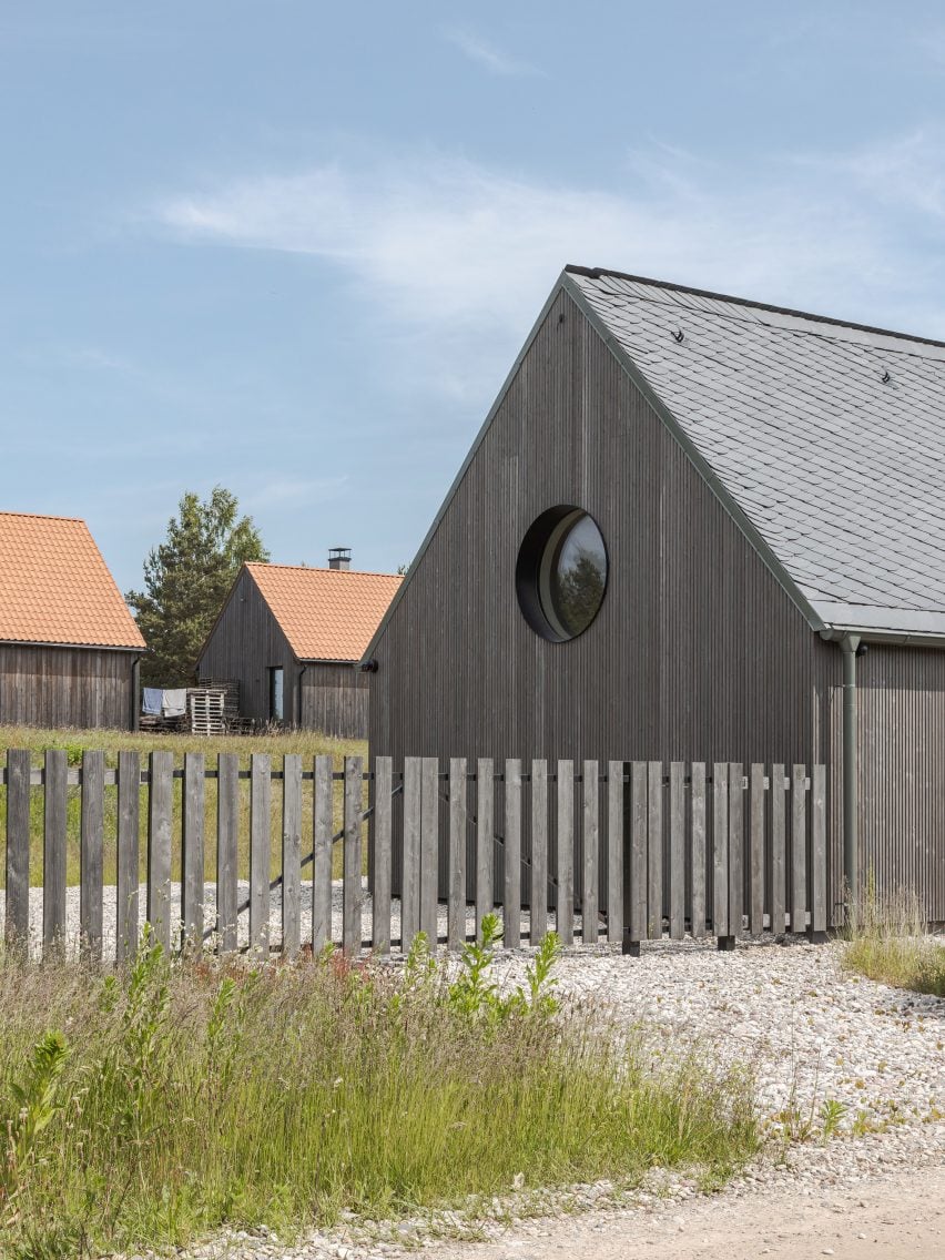 view towards residential annexe by made