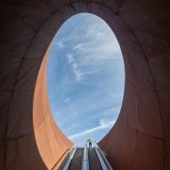 monte sant'angelo subway station by anish kapoor