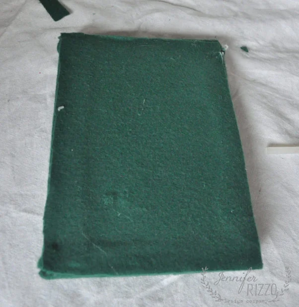 make vintage bejeweled christmas tree art 4 add a piece to the back to cover