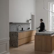 juli bolanosdurmans edinburgh home celebrates beauty in imperfection 7 kitchen interior of new town residence in edinburgh by luke mcclelland