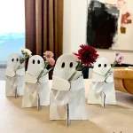 Make Mini BooQuet Ghost Vases