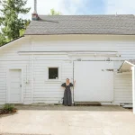 The Guest Cottage What Do We Do With The Sliding Train Rack Door