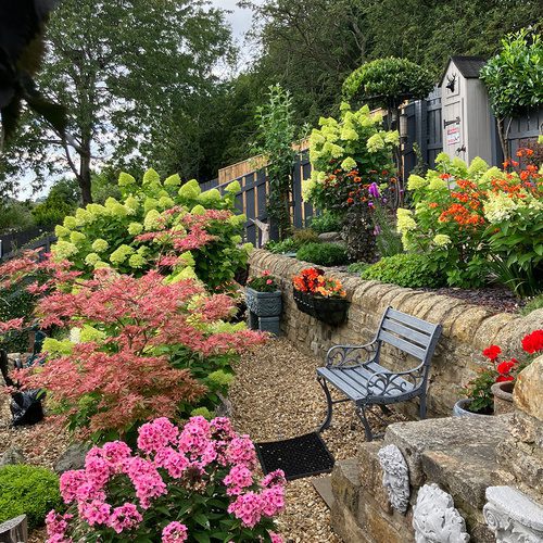 Peter’s Flower-Filled Garden in Northern England