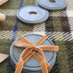 DIY Chambray Coastal Clay Coasters
