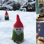9 knitted pocket christmas toys free patterns bright stuffs