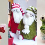 7 Weird Christmas Toys Free Knitting Patterns Bright Stuffs