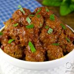 Homemade Barbecue Meatballs with Classic BBQ Sauce