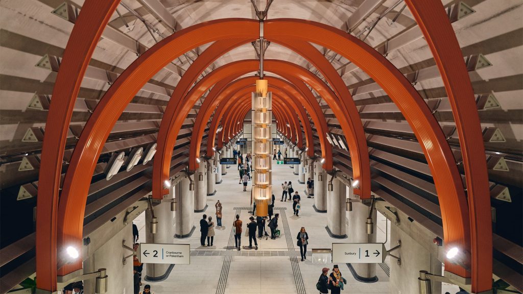 RSHP Hassell and WWP Architects complete Melbournes Metro Tunnel