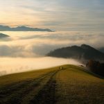 (Nature’s grandeur as soul nourishment; implied hygge)