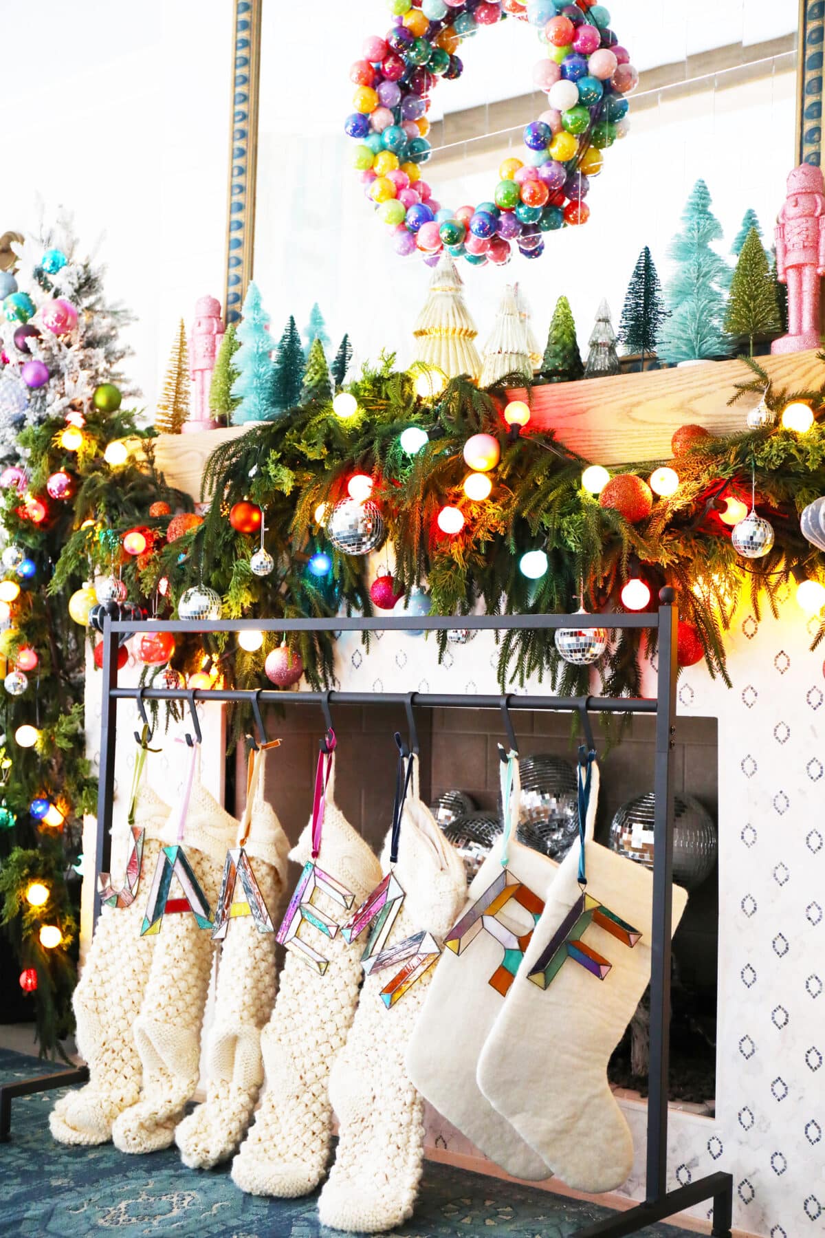 christmas made colorful