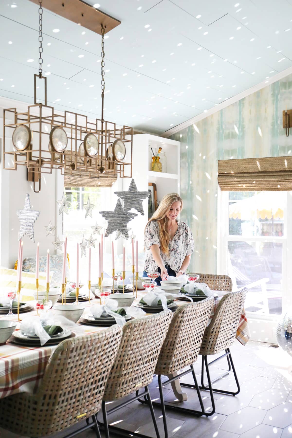 christmas made colorful