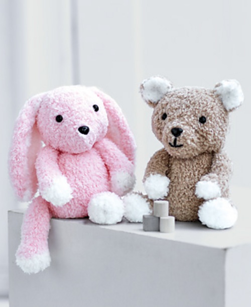 8 teddy pals free knitting patterns bright stuffs
