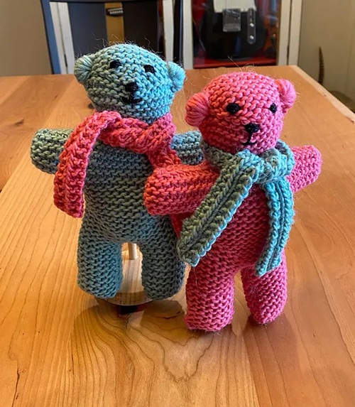 8 teddy pals free knitting patterns bright stuffs