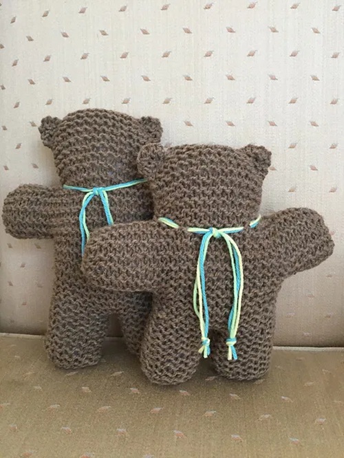 8 teddy pals free knitting patterns bright stuffs
