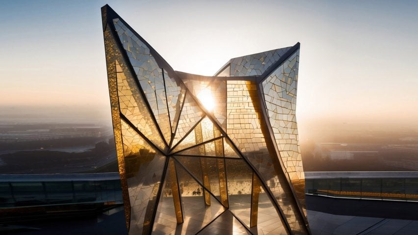 a visualisation of a building