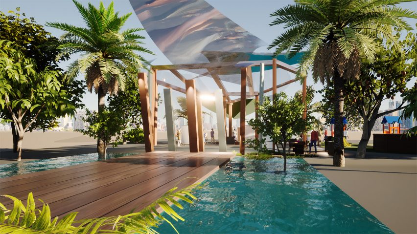 a visualisation of a retreat