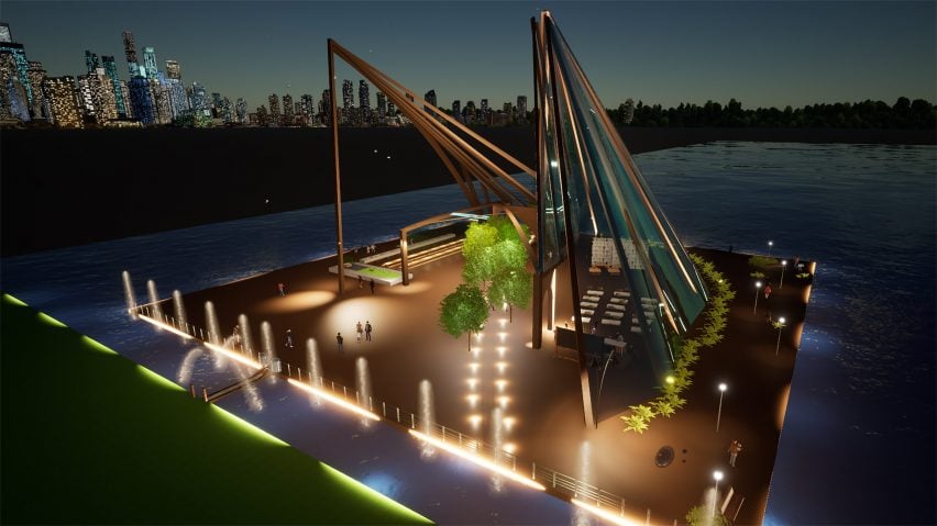 art school design with research on removing barriers for the visually impaired by albus oscar chung