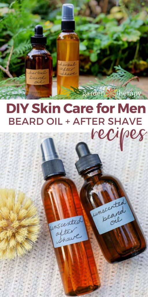 herbal diy beard oil that softens and conditions