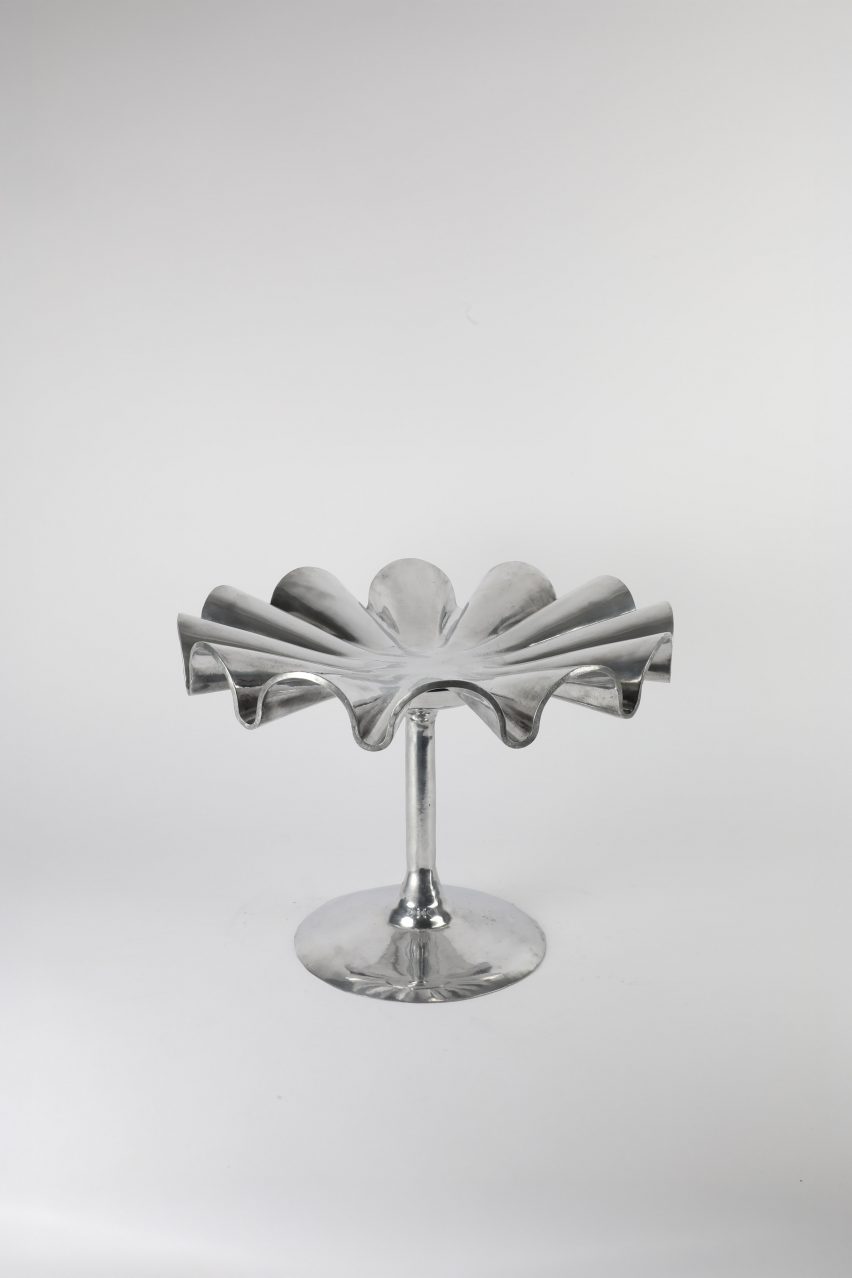 a silver beverage dispenser