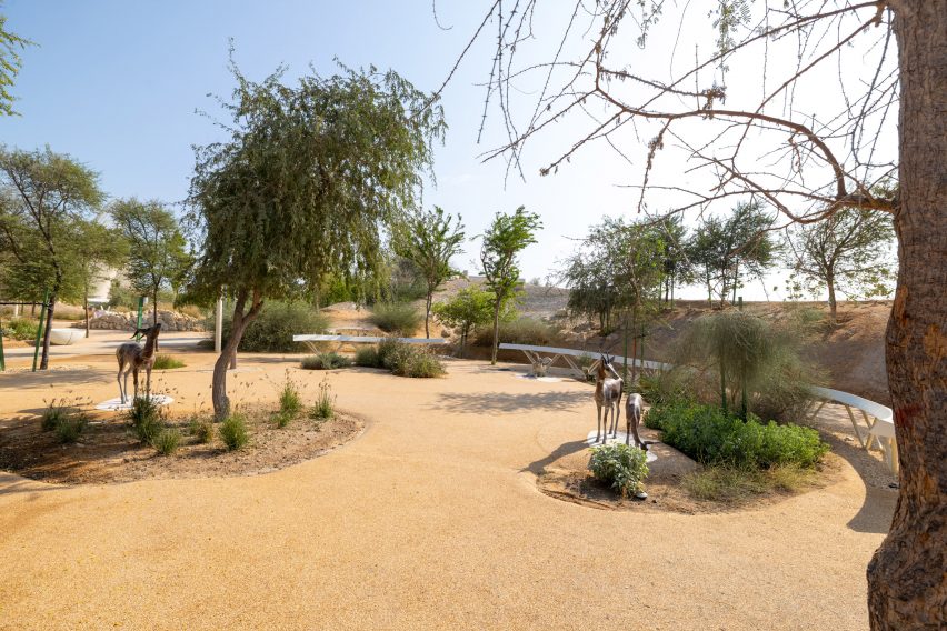 garden of zayed national museum by foster + partner
