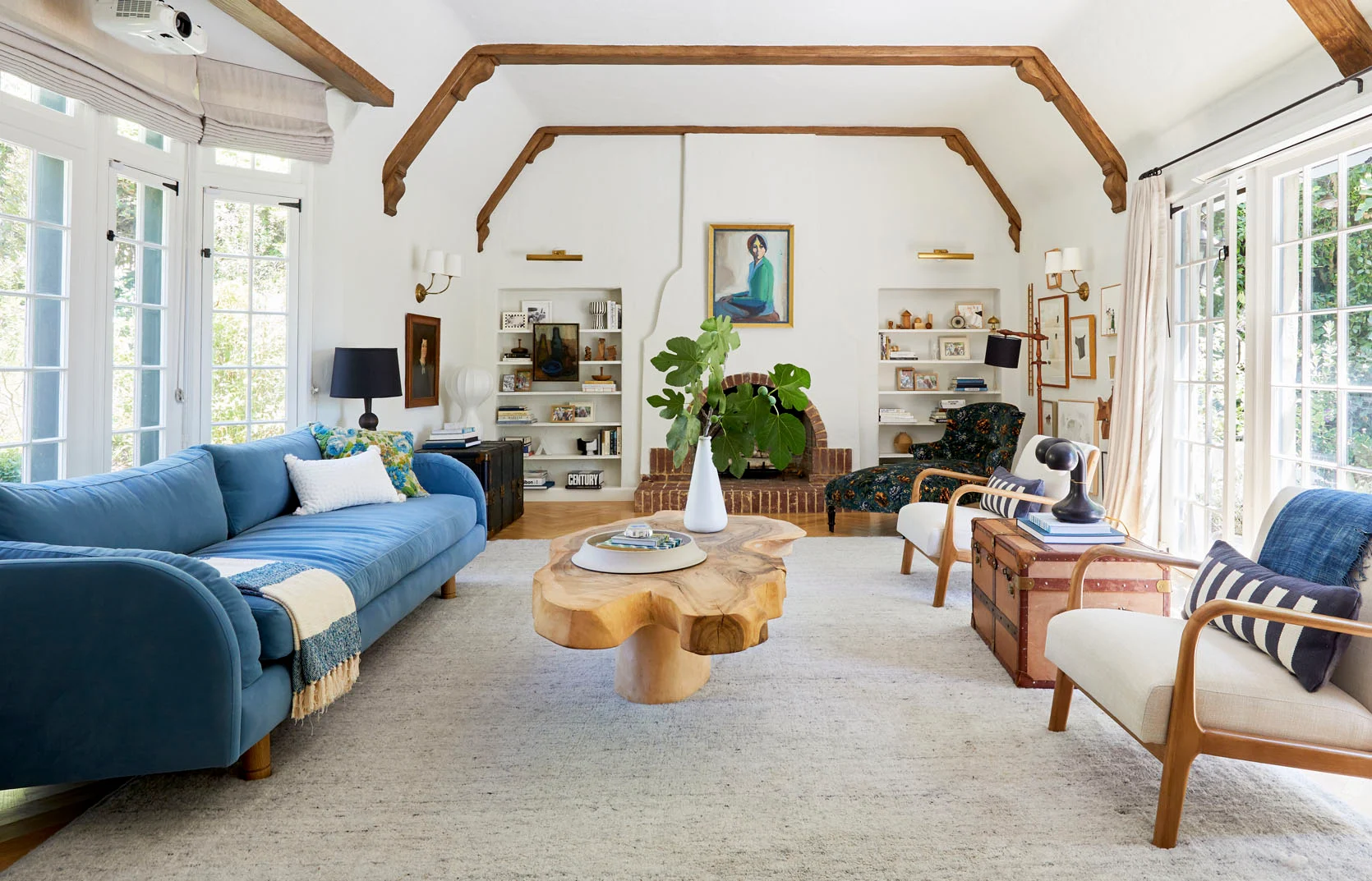 floral chaise lounge