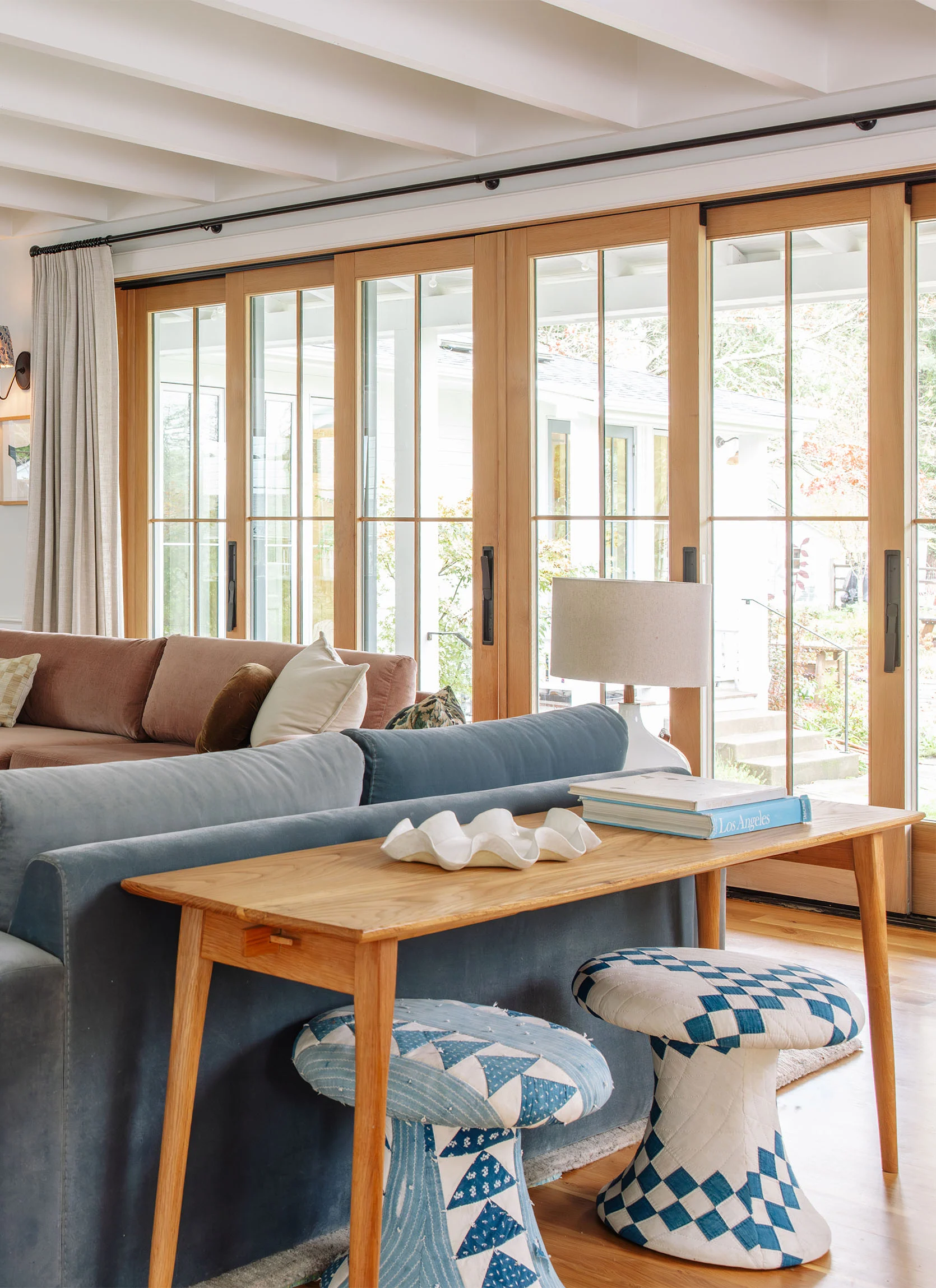 floral chaise lounge