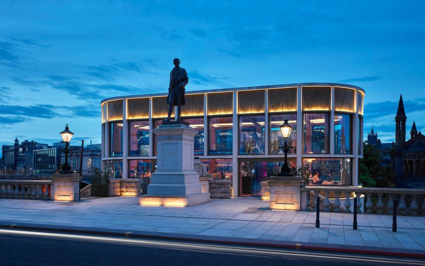 pavilion at union terrace gardens by stallan-brand architecture + design and lda design