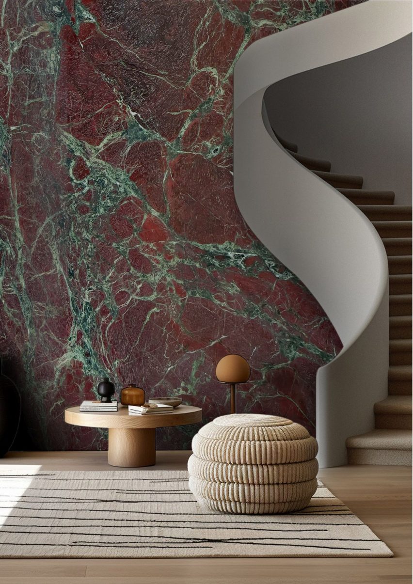 quarzite rosso levanto stone by antolini
