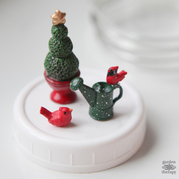 whimsical mason jar snow globes for the holidays 1 make a mini garden snow globe.