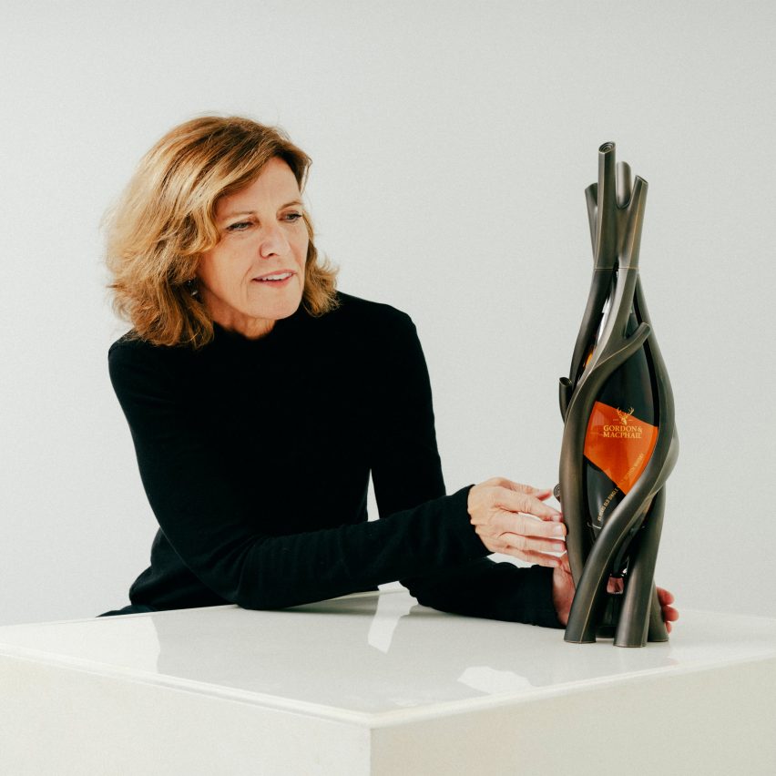 jeanne gang whisky bottle: gordon & macphail 85 years old from glenlivet distillery