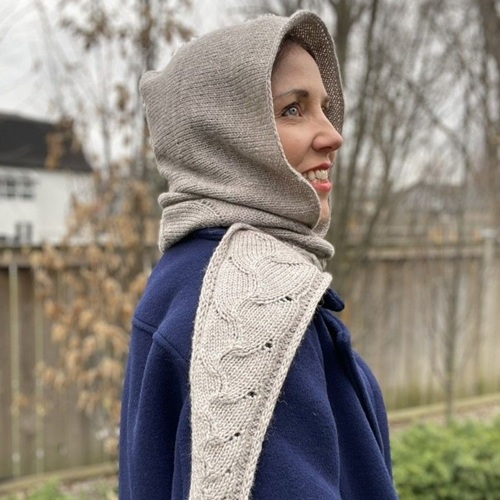 knitted hooded scarf free patterns ⋆ bright stuffs