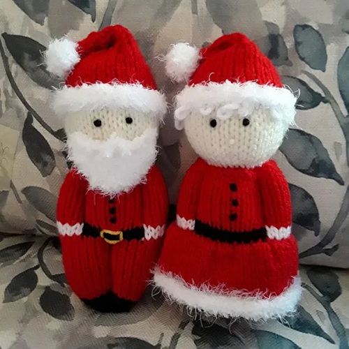 13 unique santa free knitting patterns ⋆ bright stuffs